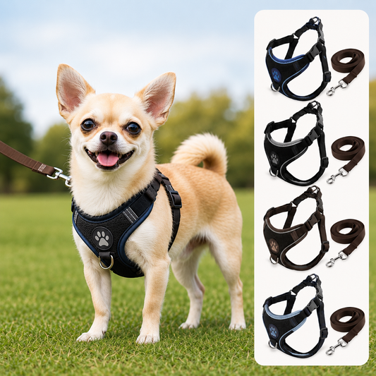 PUPKITS™ No-Pull Dog Harness & Leash Set Combo