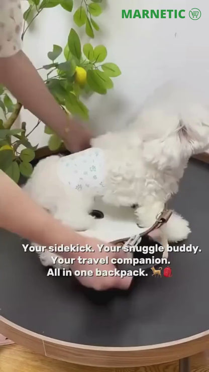 Pupkits™ Hands-Free Shoulder Dog Carrier Bag | Comfortable Pet Sling for Small Dogs